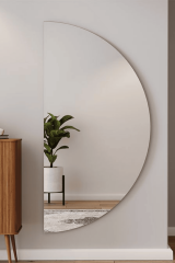 CG Home Yarım Ay Dekoratif Ayna - D Model Ayna – 80x40 cm & 120x60cm &  160x60 cm & 180x75 cm & 200x100 cm