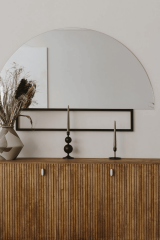 CG Home Yarım Ay Dekoratif Ayna - D Model Ayna – 80x40 cm & 120x60cm &  160x60 cm & 180x75 cm & 200x100 cm