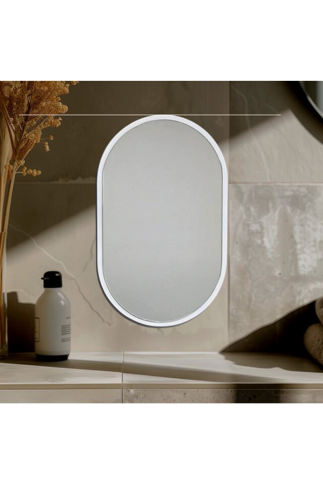 Masa Aynası, Çerçeveli Ayna, Duvar Aynası, Minyatür 40x25 CM