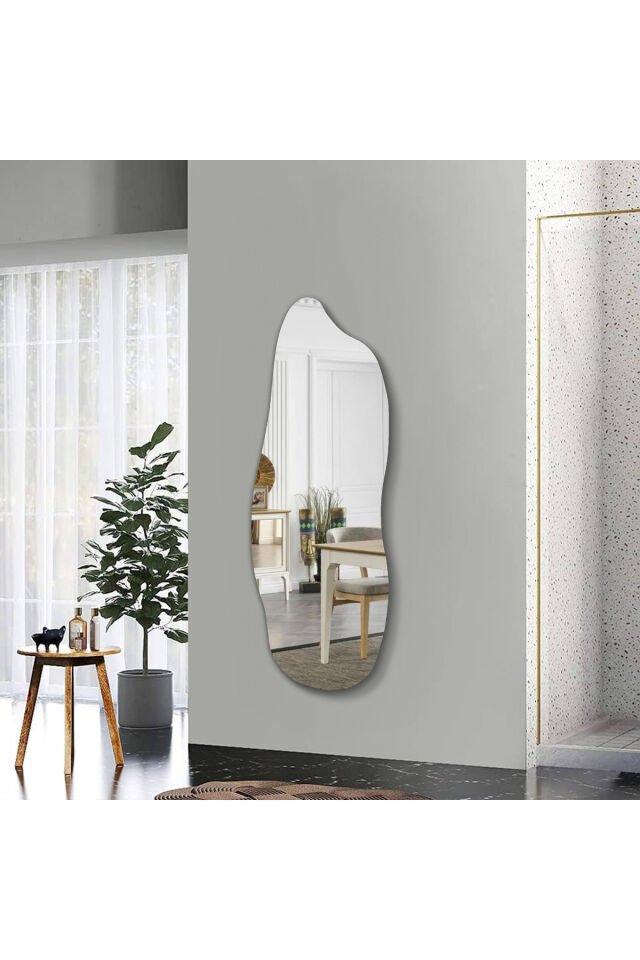 Meli Boy Aynası, Asimetrik Ayna, Boy Aynası, Asimetrik Boyayna, Duvar Aynası