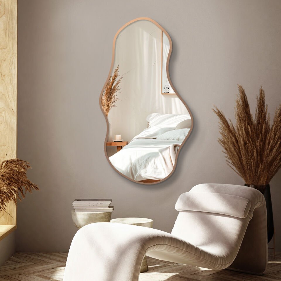 Asimetrik Ayna, Duvar Aynası, Konsol Aynası, Çerçeveli Ayna, Boy aynası, Çerçeve