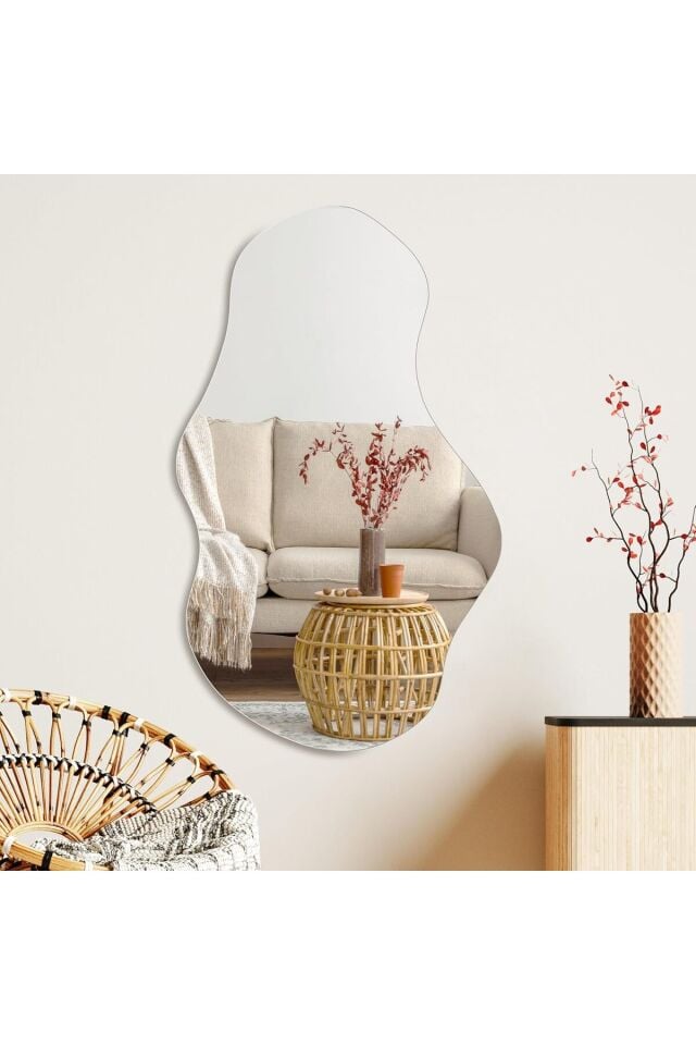 Dalga Ayna, Asimetrik Ayna, Duvar Aynası, Konsol Aynası, Lavabo Aynası, Pinterest Ayna, Holl Aynası