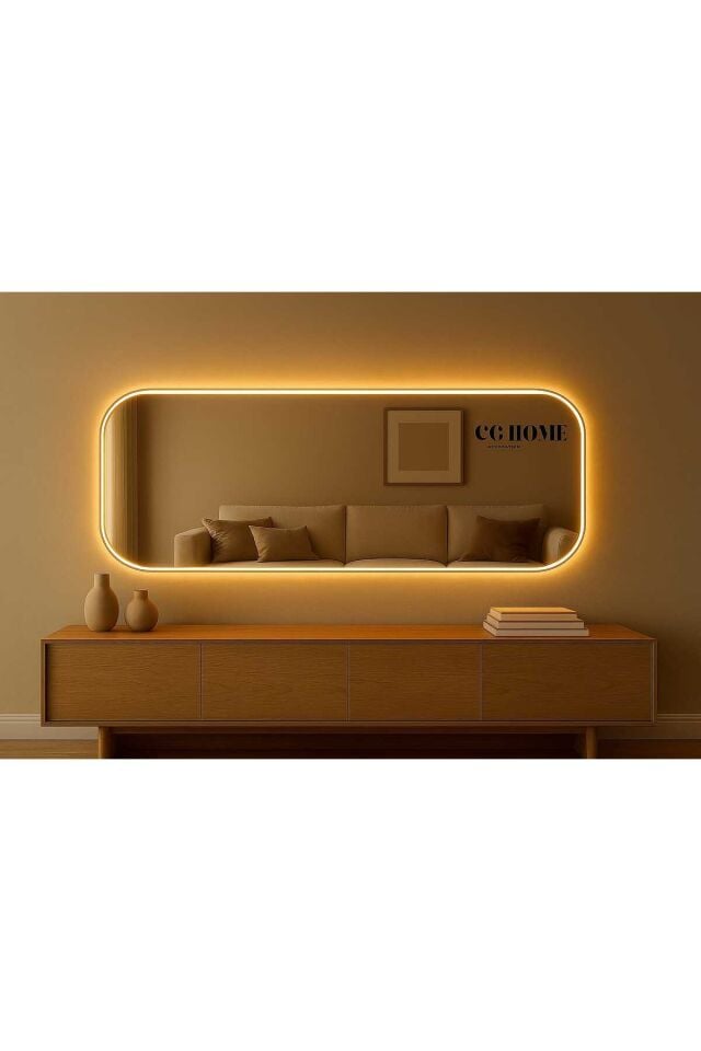 Lara Ledli Ayna, Ledli Boy Aynası, Konsol Aynası, Duvar Aynası, Holl Aynası, Dresuar Aynası