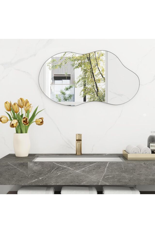 Mary Ayna, Asimetrik Ayna, Duvar Aynası, Konsol Aynası, Lavabo Aynası, Pinterest Ayna, Holl Aynası