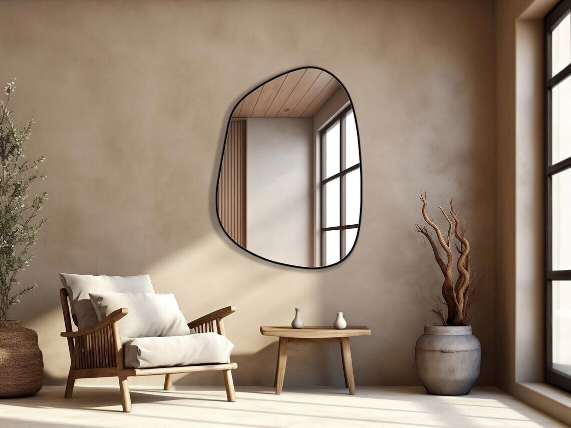 Asimetrik Ayna, Konsol Aynası, Dresuar Aynası, Duvar Aynası