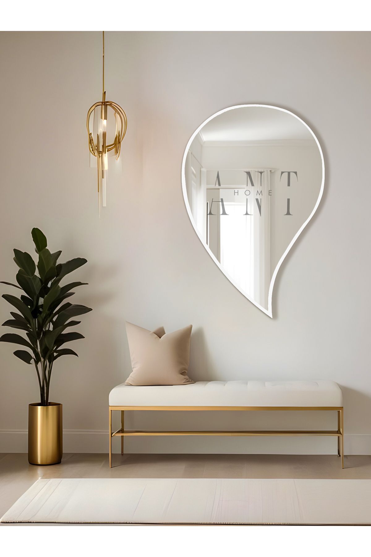 Asimetrik Ayna, Duvar Aynası, Konsol Aynası, Holl Aynası