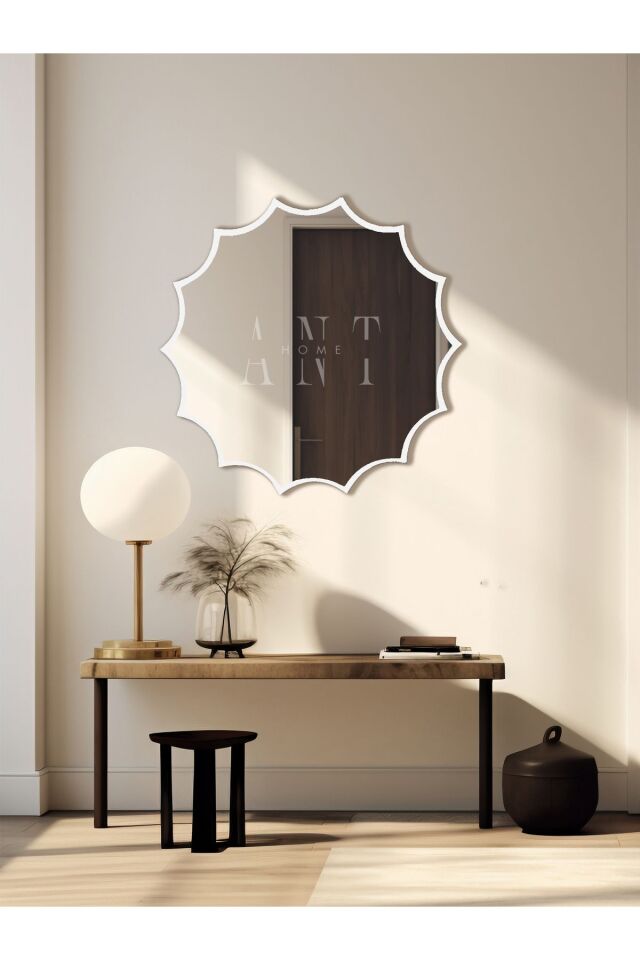 Güneş Asimetrik Ayna, Duvar Aynası, Konsol Aynası, Holl Aynası