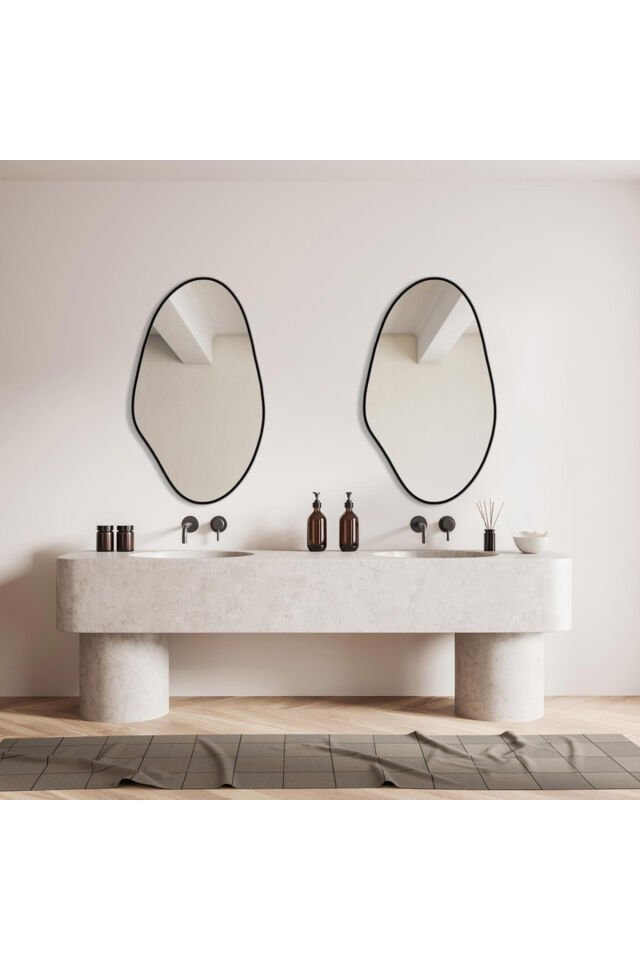 Asimetrik Ayna, Konsol Aynası, Dresuar Aynası, Duvar Aynası