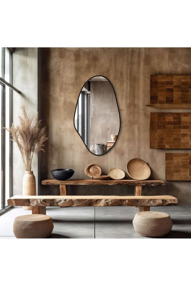 Asimetrik Ayna, Konsol Aynası, Dresuar Aynası, Duvar Aynası