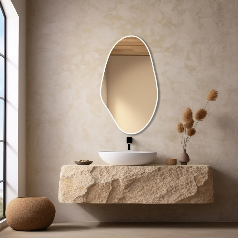 Asimetrik Ayna, Konsol Aynası, Dresuar Aynası, Duvar Aynası