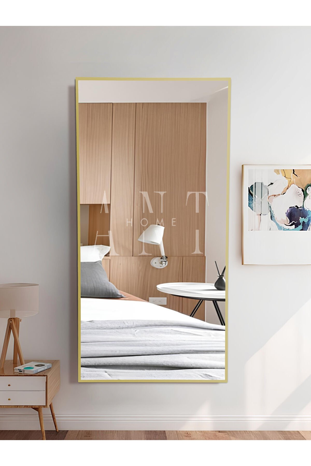 Dekoratif Ayna Antre Hol Koridor Duvar Salon Mutfak Banyo Wc Ofis Aynası