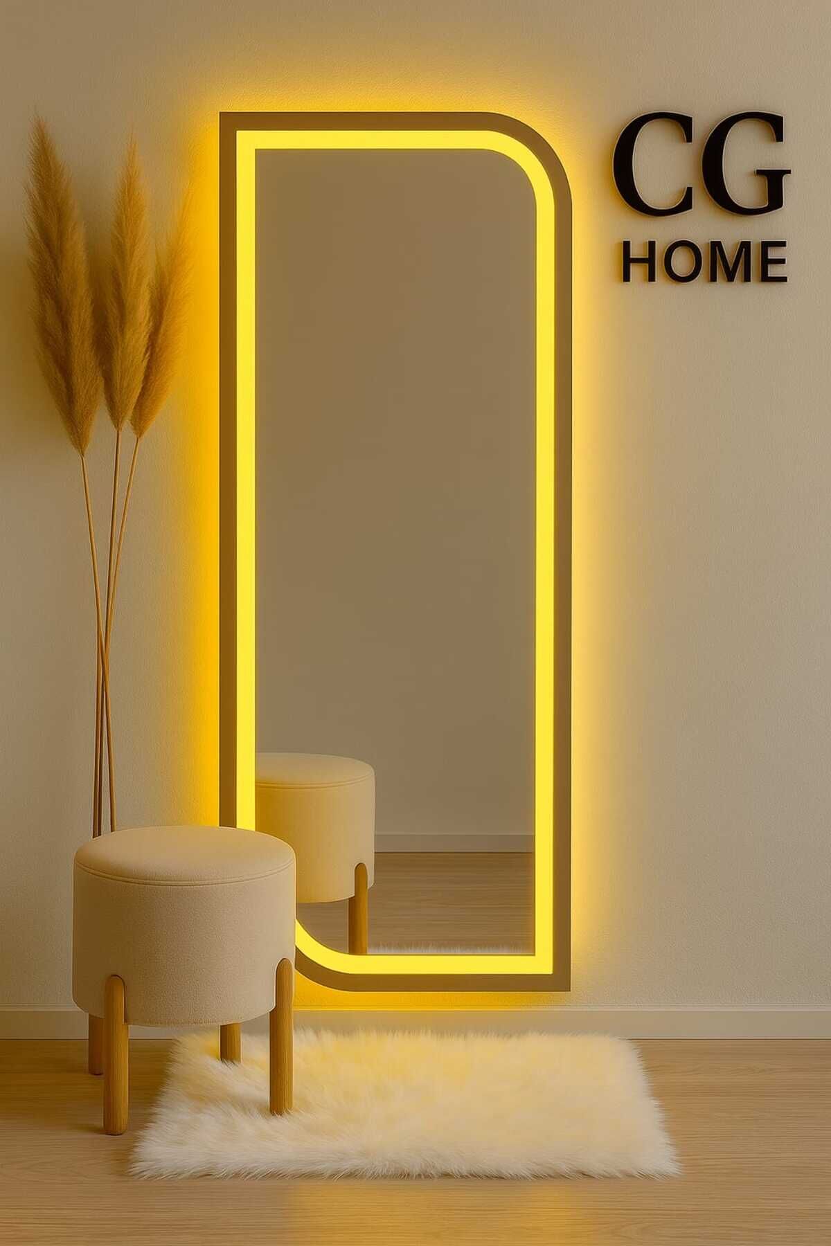 Ledli Ayna, Lazer Kumlamalı, Dekoratif Ayna, Duvar Aynası, Konsol Aynası, Holl Aynası, Günışığı Led