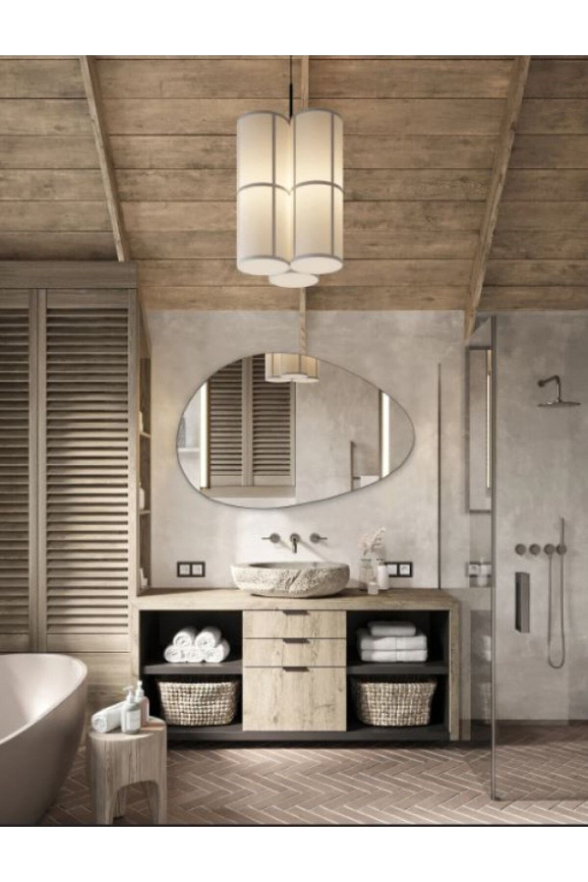 Asimetrik Ayna, Dekoratif Ayna, 90x60, Konsol Aynası, Dresuar Aynası, Tuvalet Aynası. 1.kalite