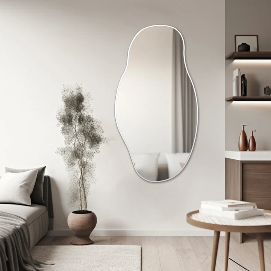 Asimetrik Ayna, Konsol Aynası, Dresuar Aynası, Tuvalet Aynası, Boy Aynası