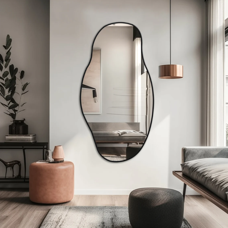 Asimetrik Ayna, Konsol Aynası, Dresuar Aynası, Tuvalet Aynası, Boy Aynası