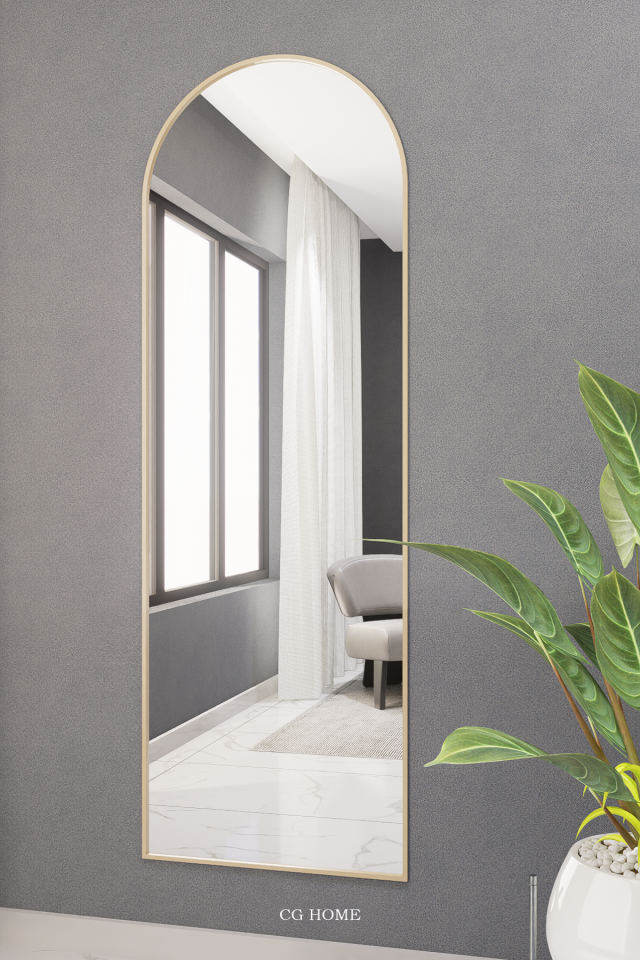 Dekoratif Ayna, Boy Aynası, Duvar Aynası, Çerçeveli Ayna 180x60